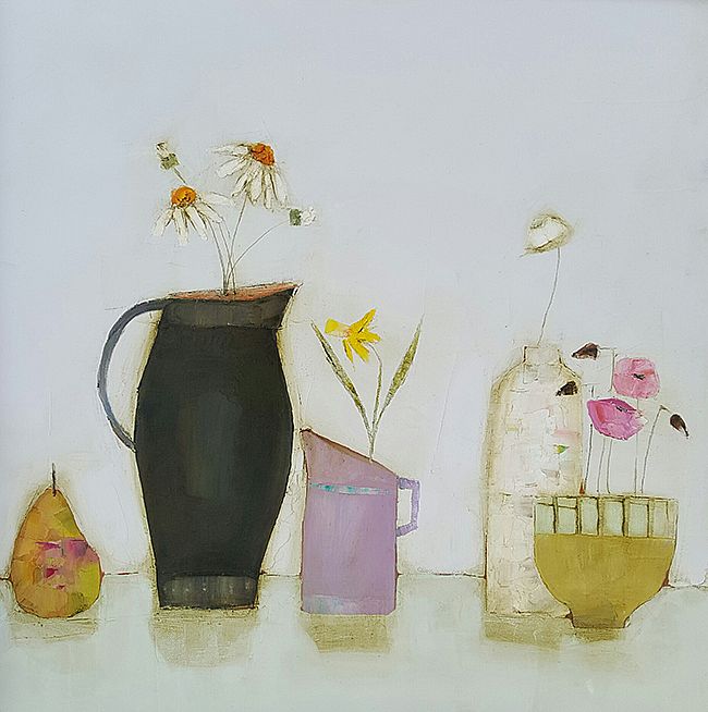 Eithne  Roberts - Pear and flowers